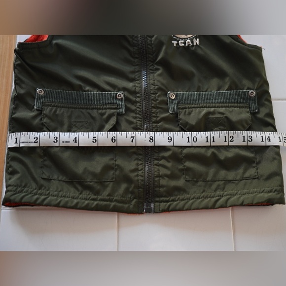 Sesame Street Kids Vest - Dark Green and Red - Picture 13 of 13